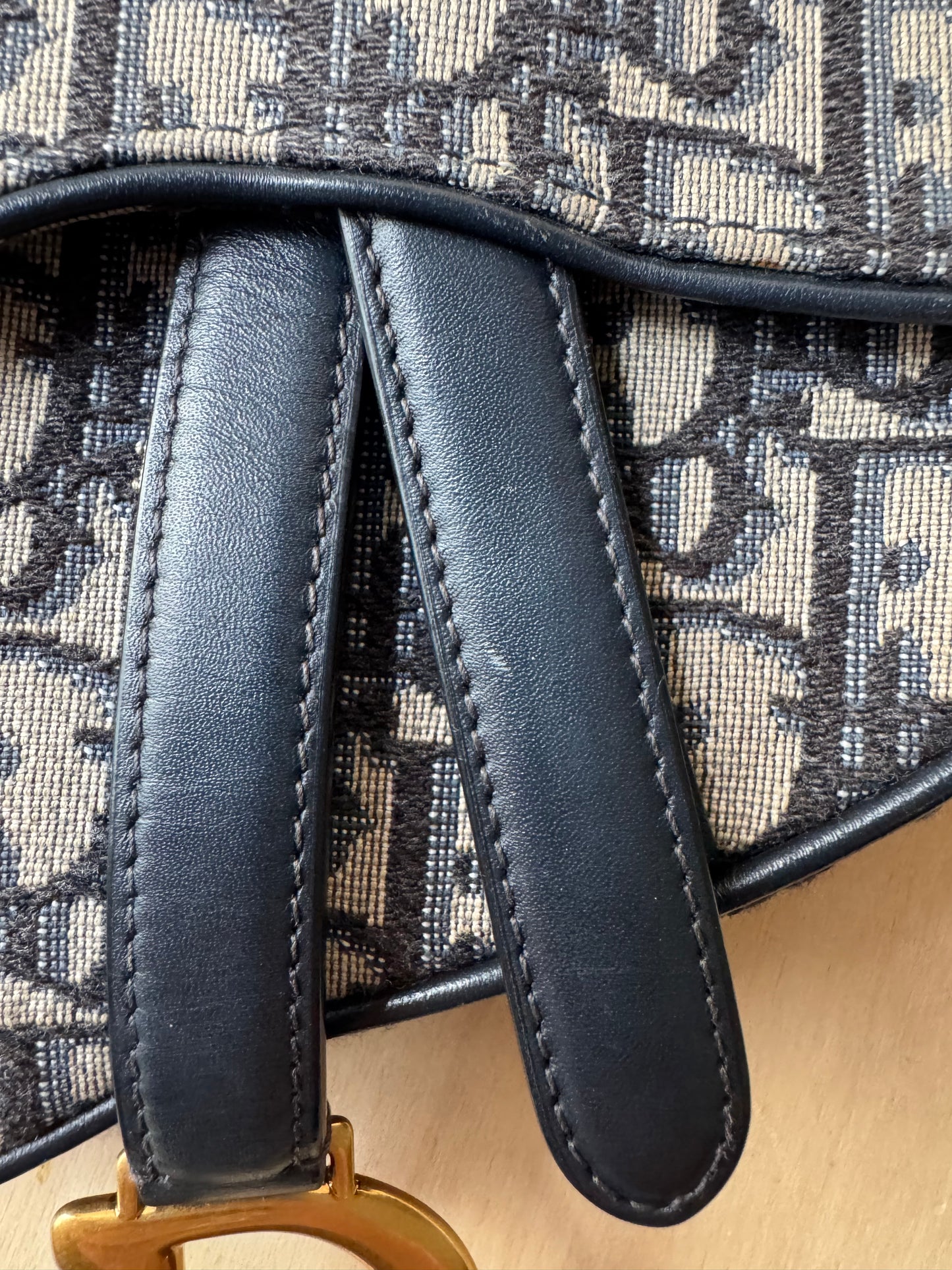 Dior Mini Saddle Jaquard