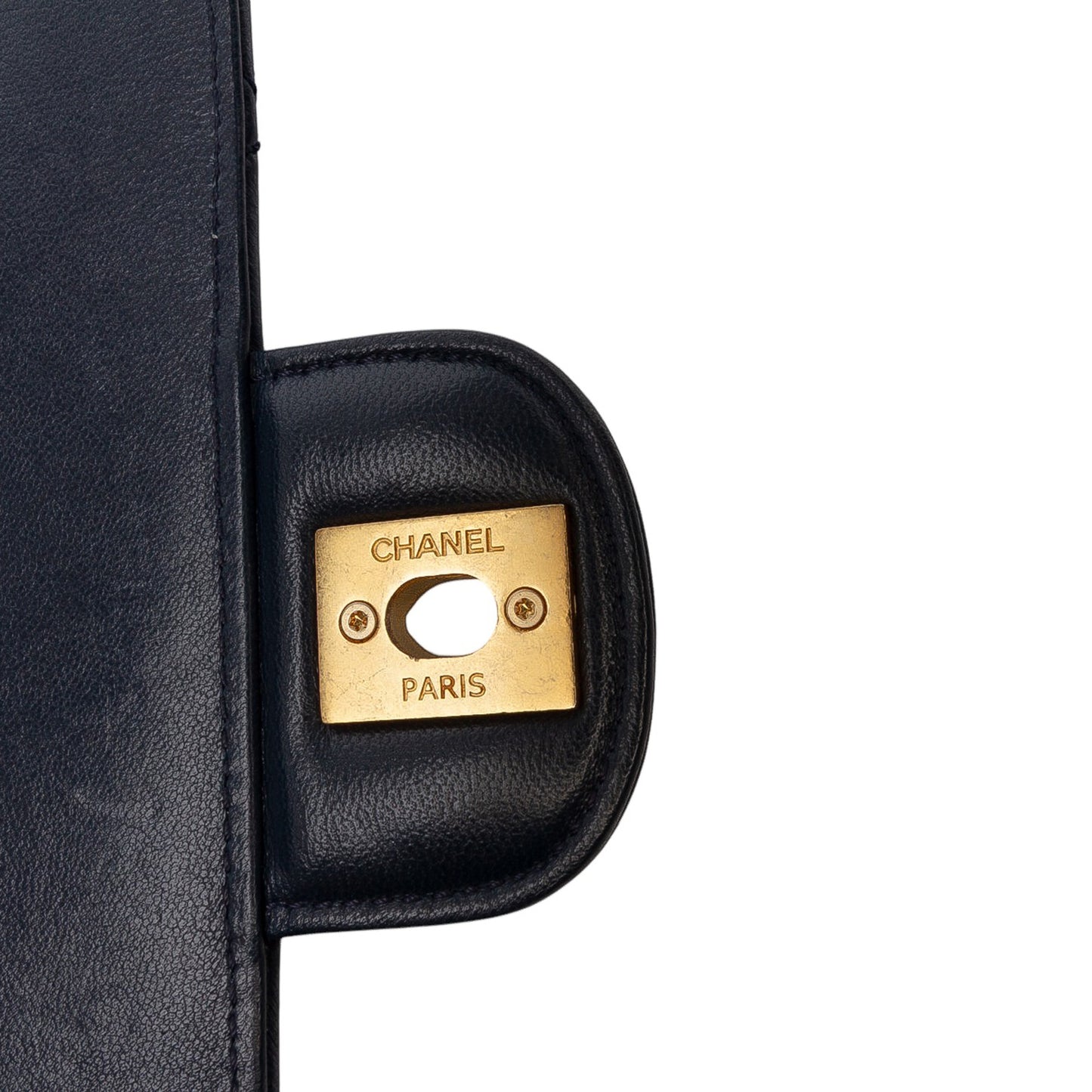 Chanel Mini Square Bijoux Logo Chain Flap