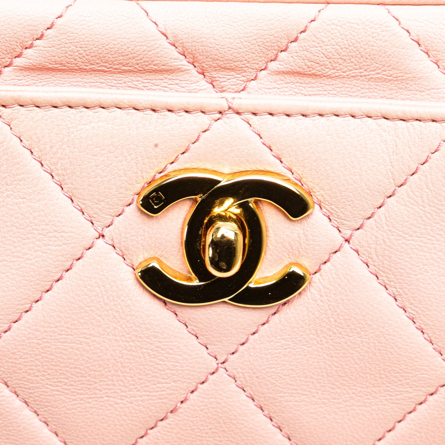 Chanel CC Quilted Camera Crossbody