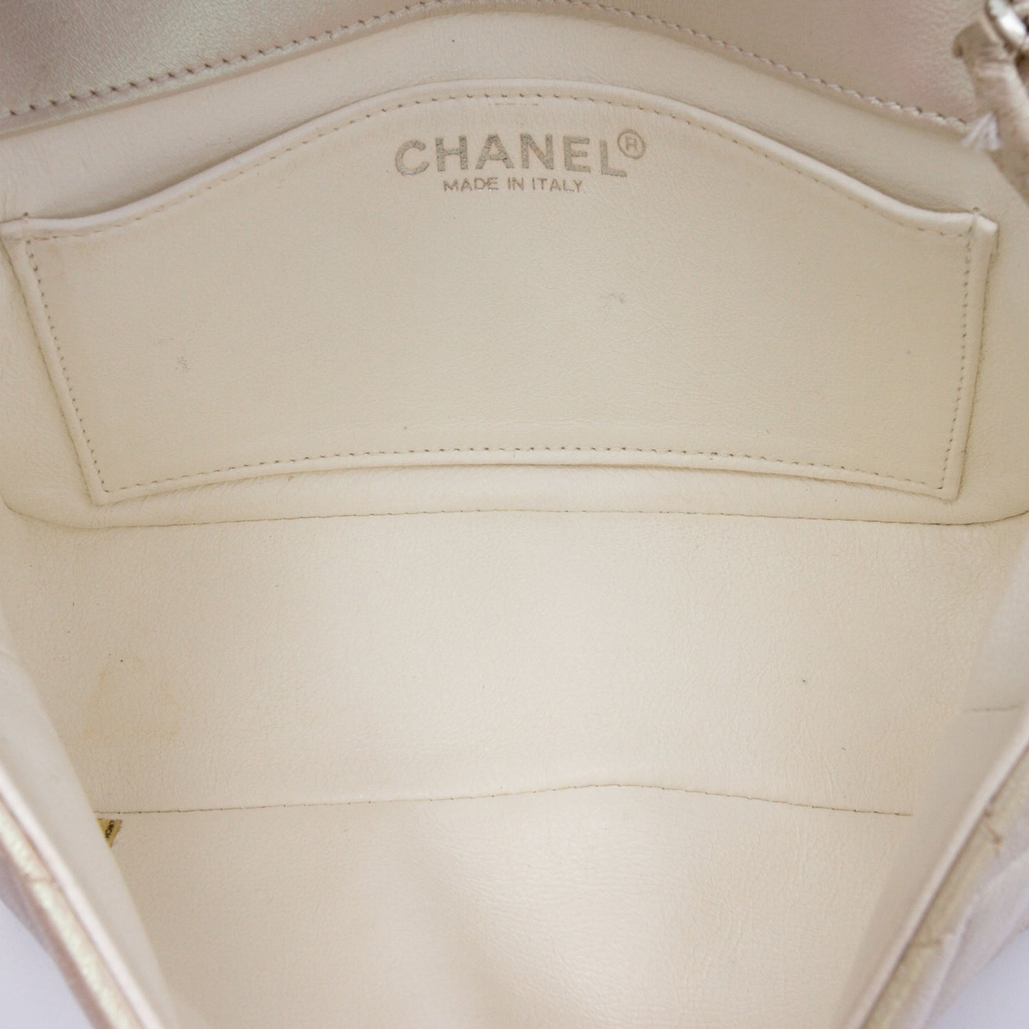 Chanel Mini Rectangular Iridescent Single Flap