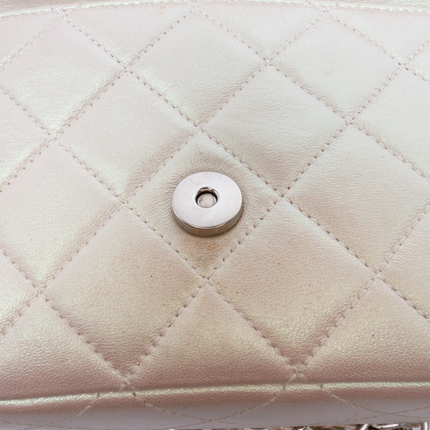 Chanel Mini Rectangular Iridescent Single Flap