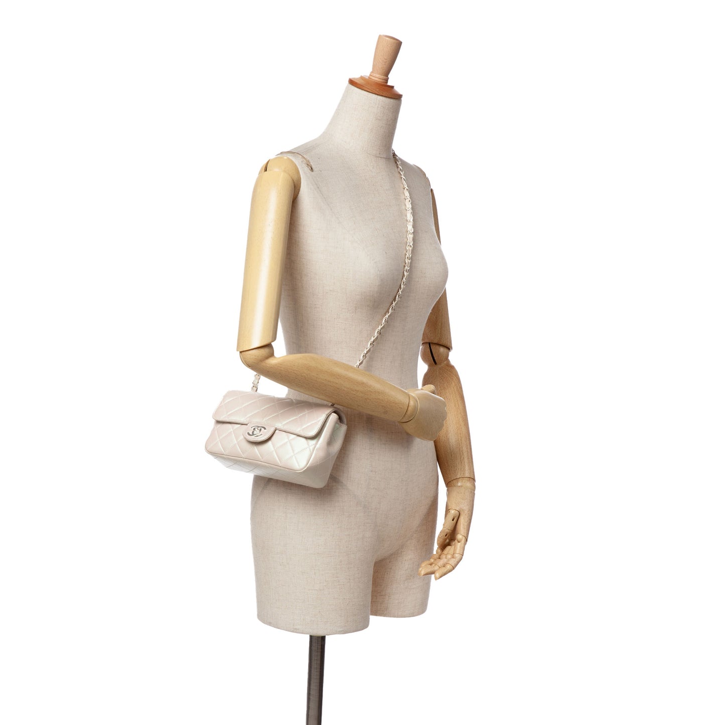 Chanel Mini Rectangular Iridescent Single Flap