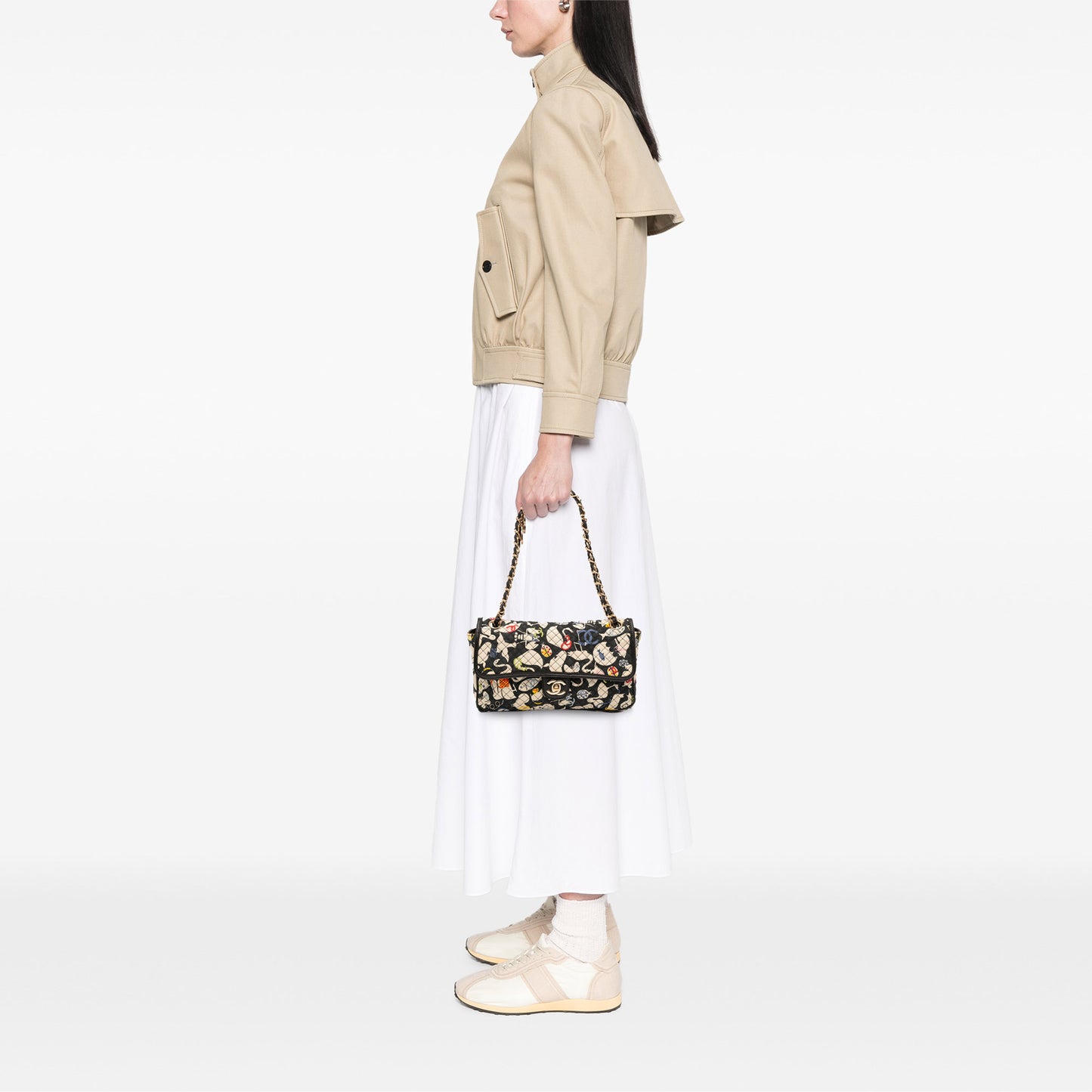 Chanel Printed Animals Single Flap