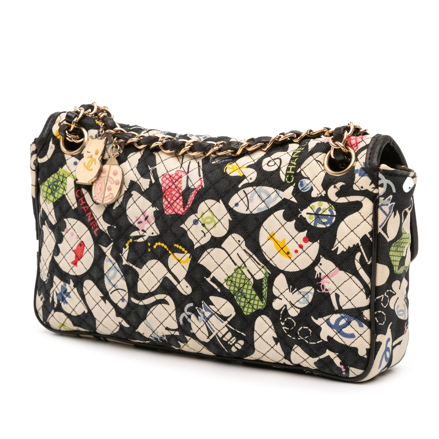 Chanel Printed Animals Single Flap