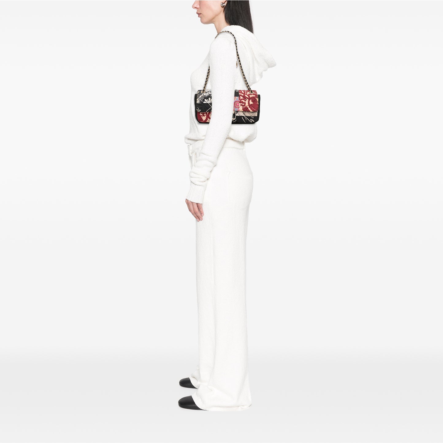 Chanel Printed Patchwork Single Flap