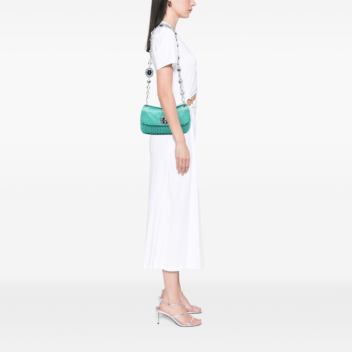 Miu Miu Matelasse Nappa Crystal secondhand bag