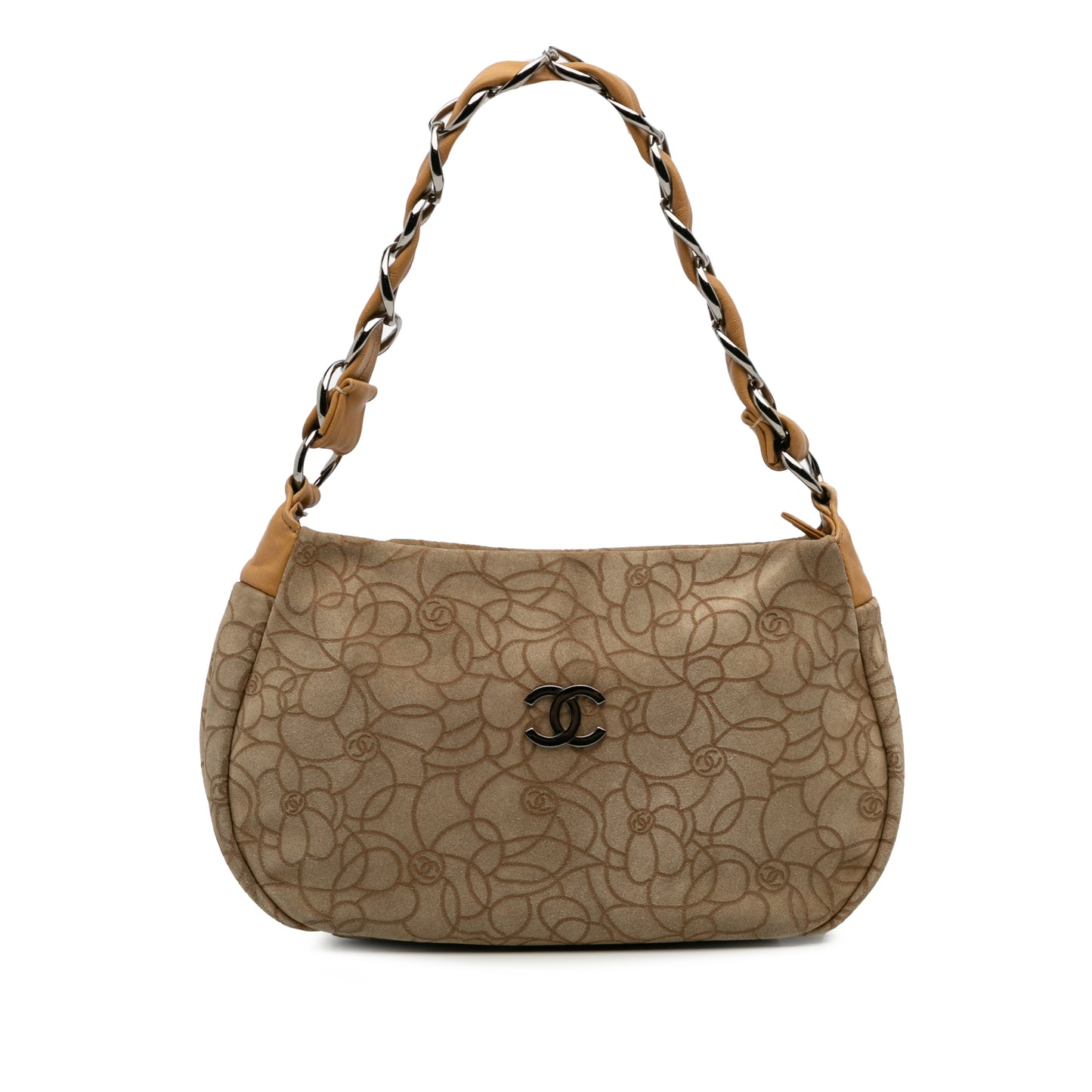 Chanel CC Camellia Hobo