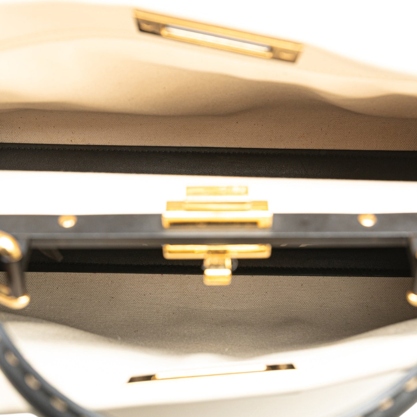 Fendi Peekaboo Selleria Iconic Satchel
