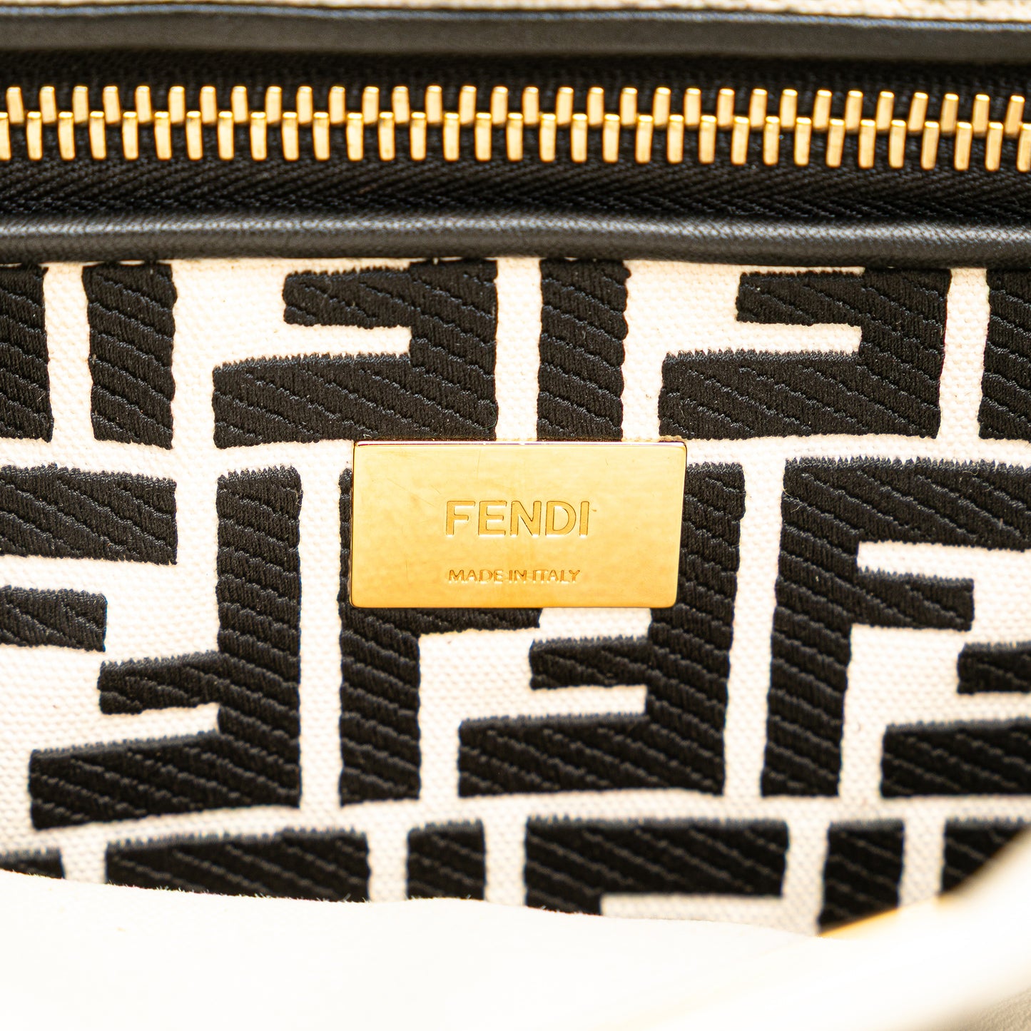 Fendi Peekaboo Selleria Iconic Satchel