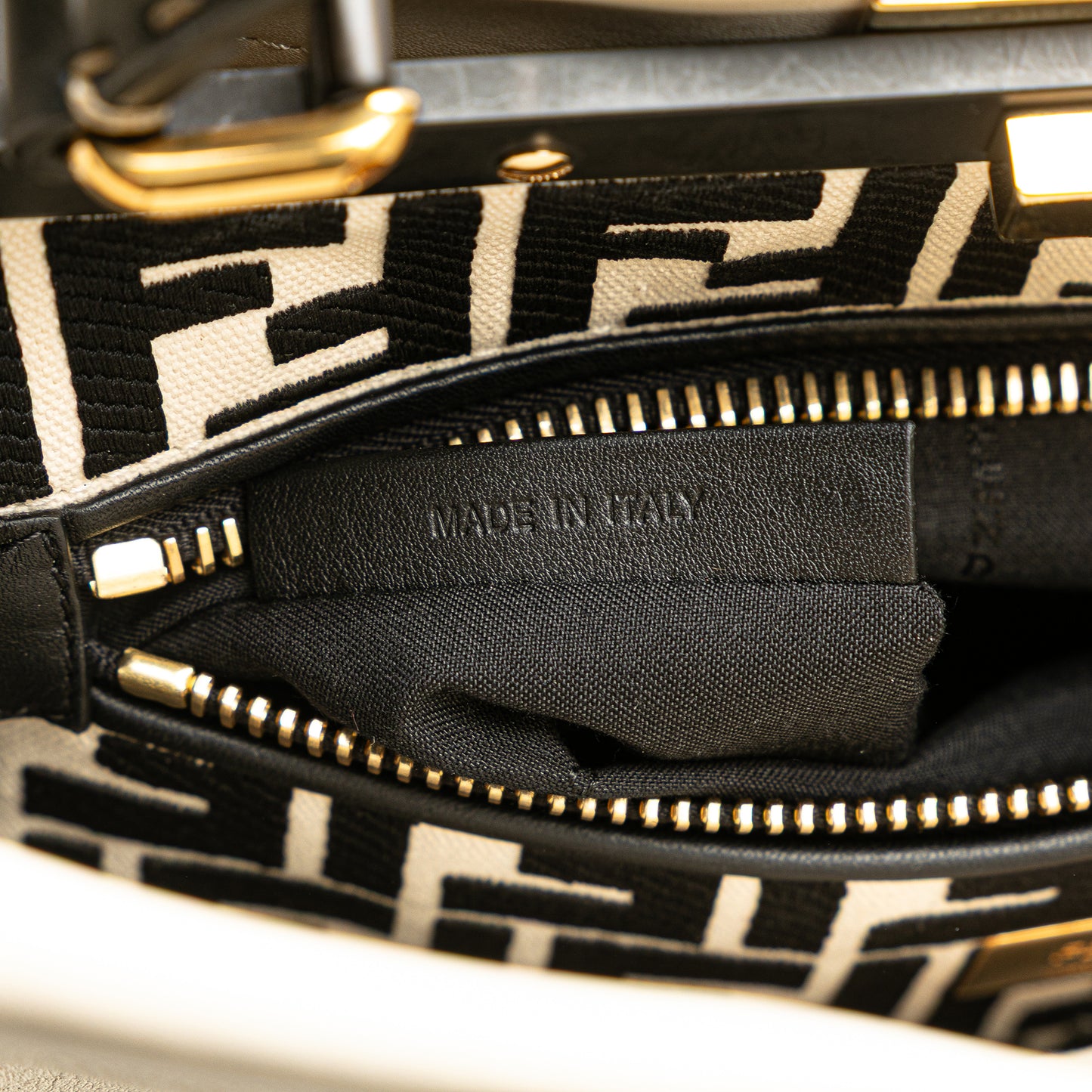 Fendi Peekaboo Selleria Iconic Satchel