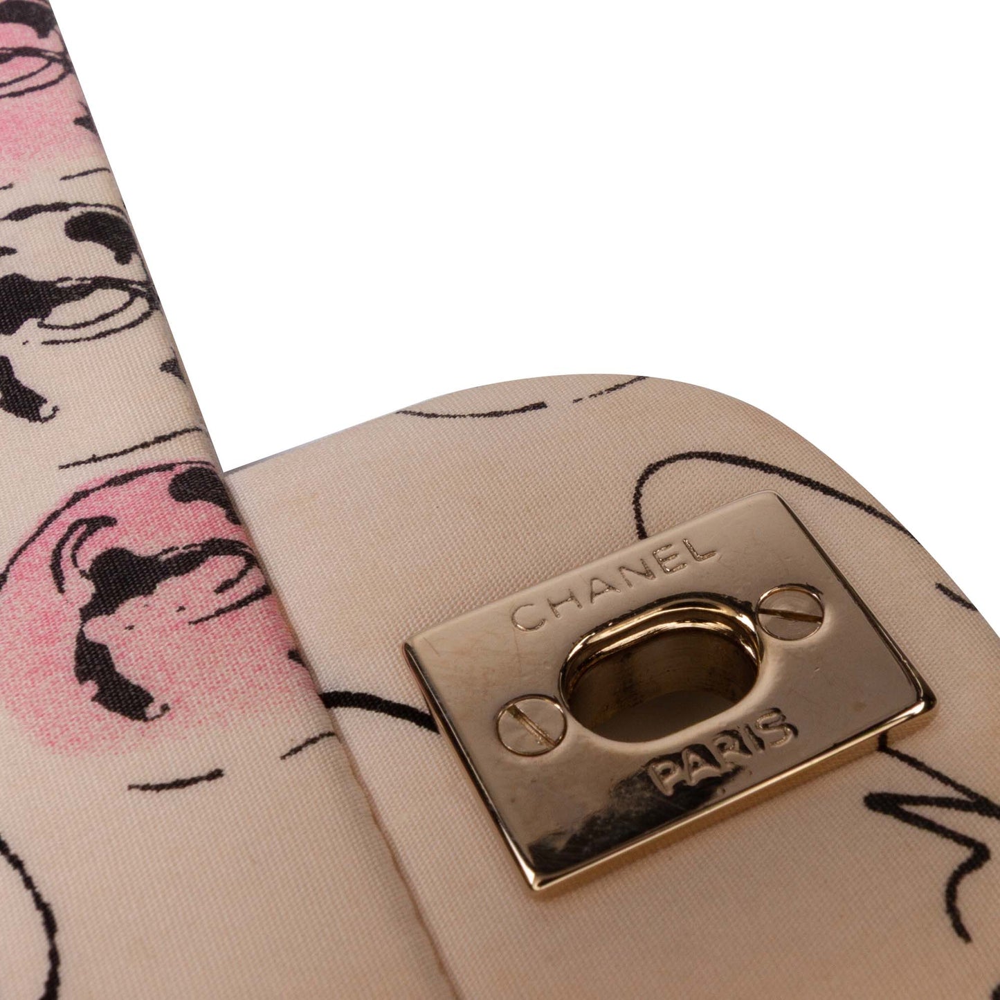Chanel Small Printed Rue Cambon Flap