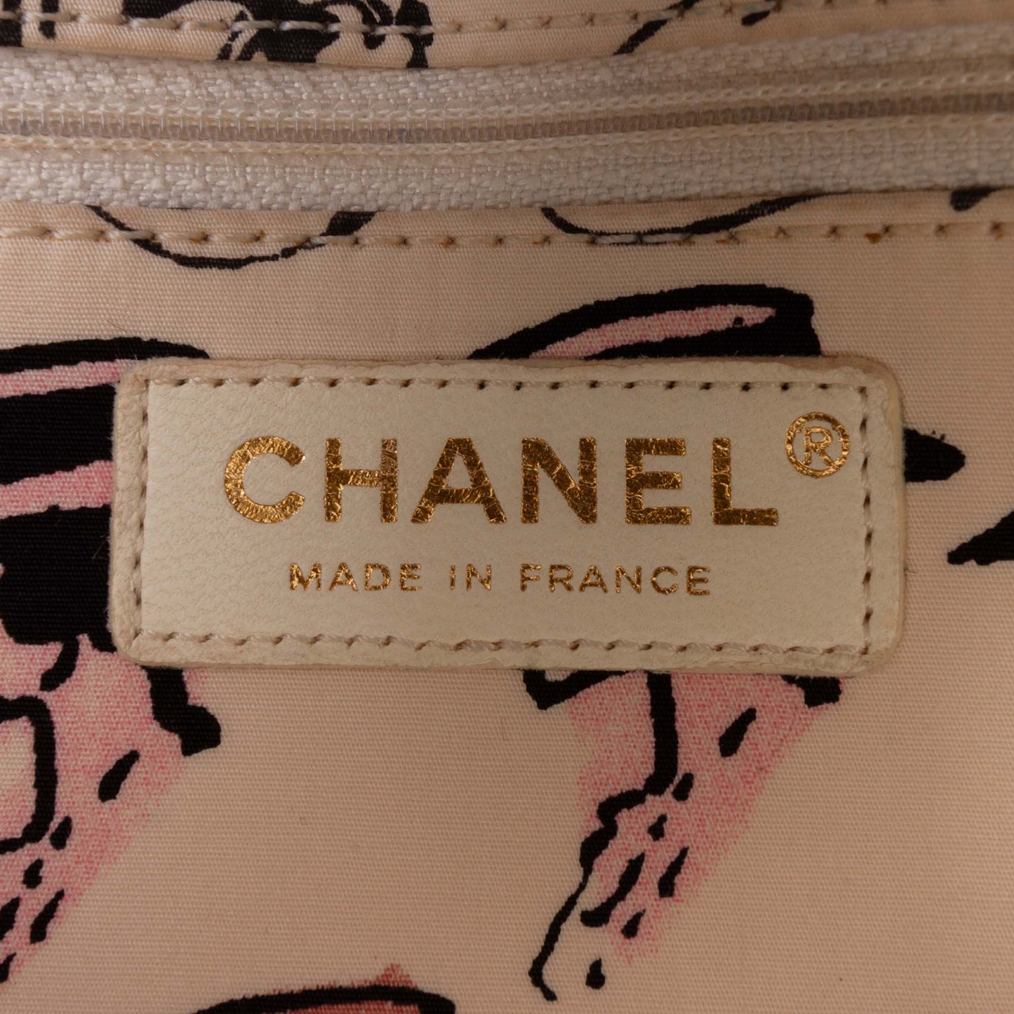 Chanel Small Printed Rue Cambon Flap