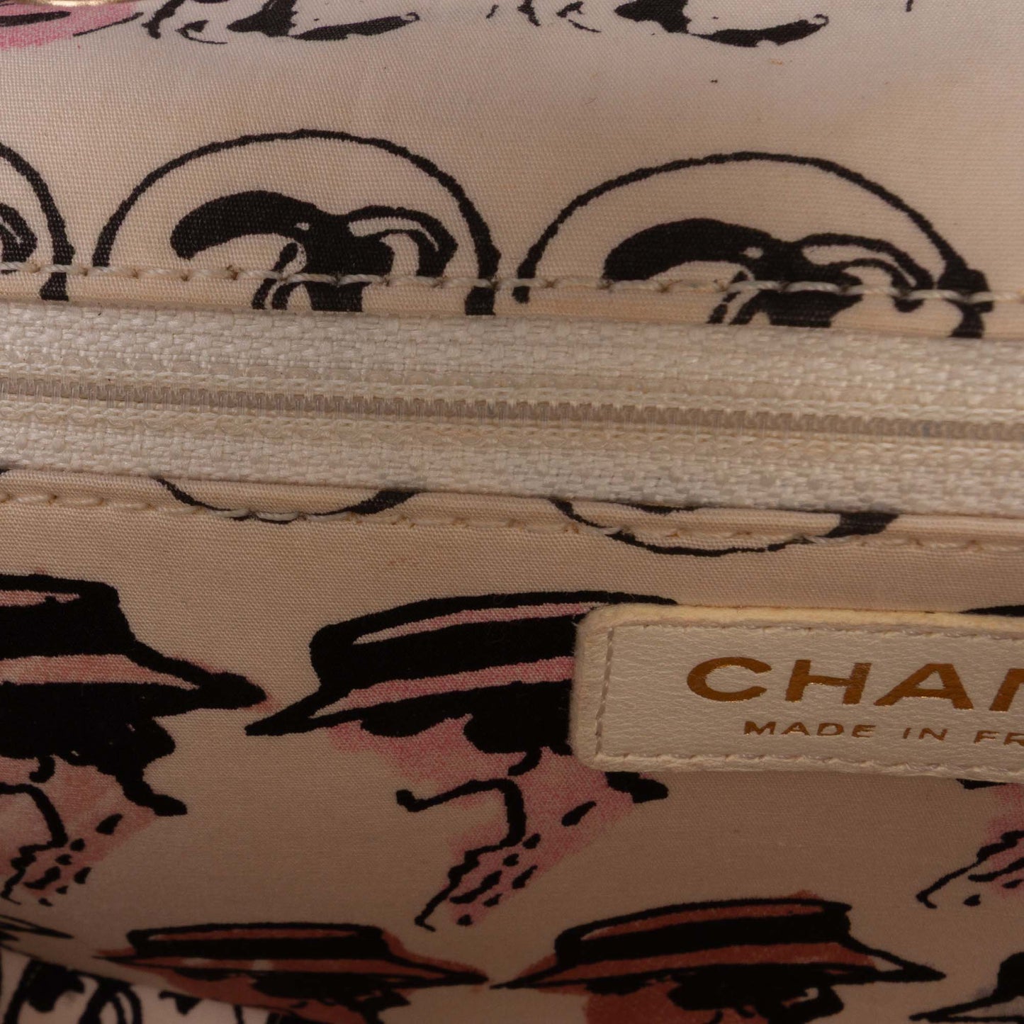 Chanel Small Printed Rue Cambon Flap