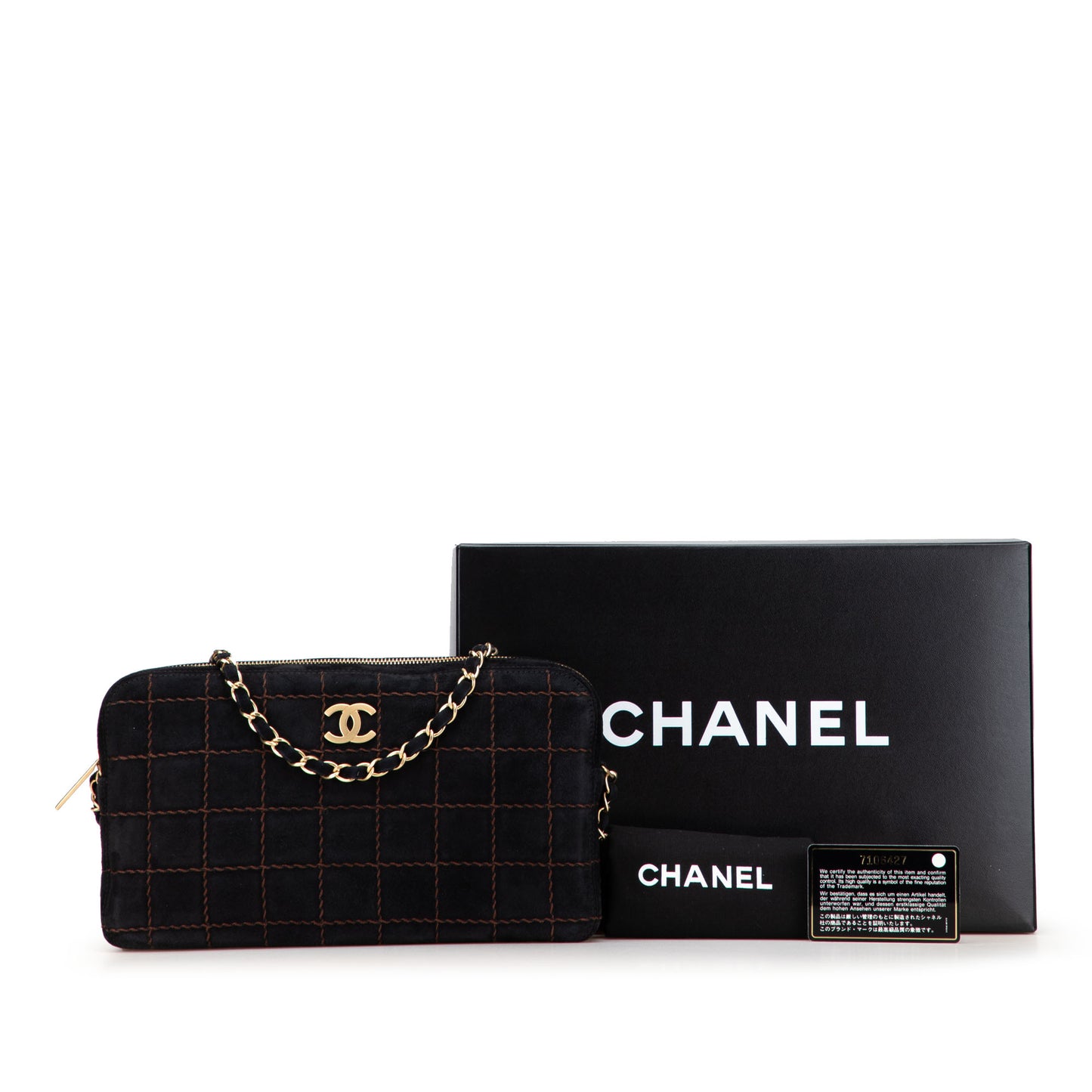 Chanel CC Chocolate Bar Chain Camera Bag