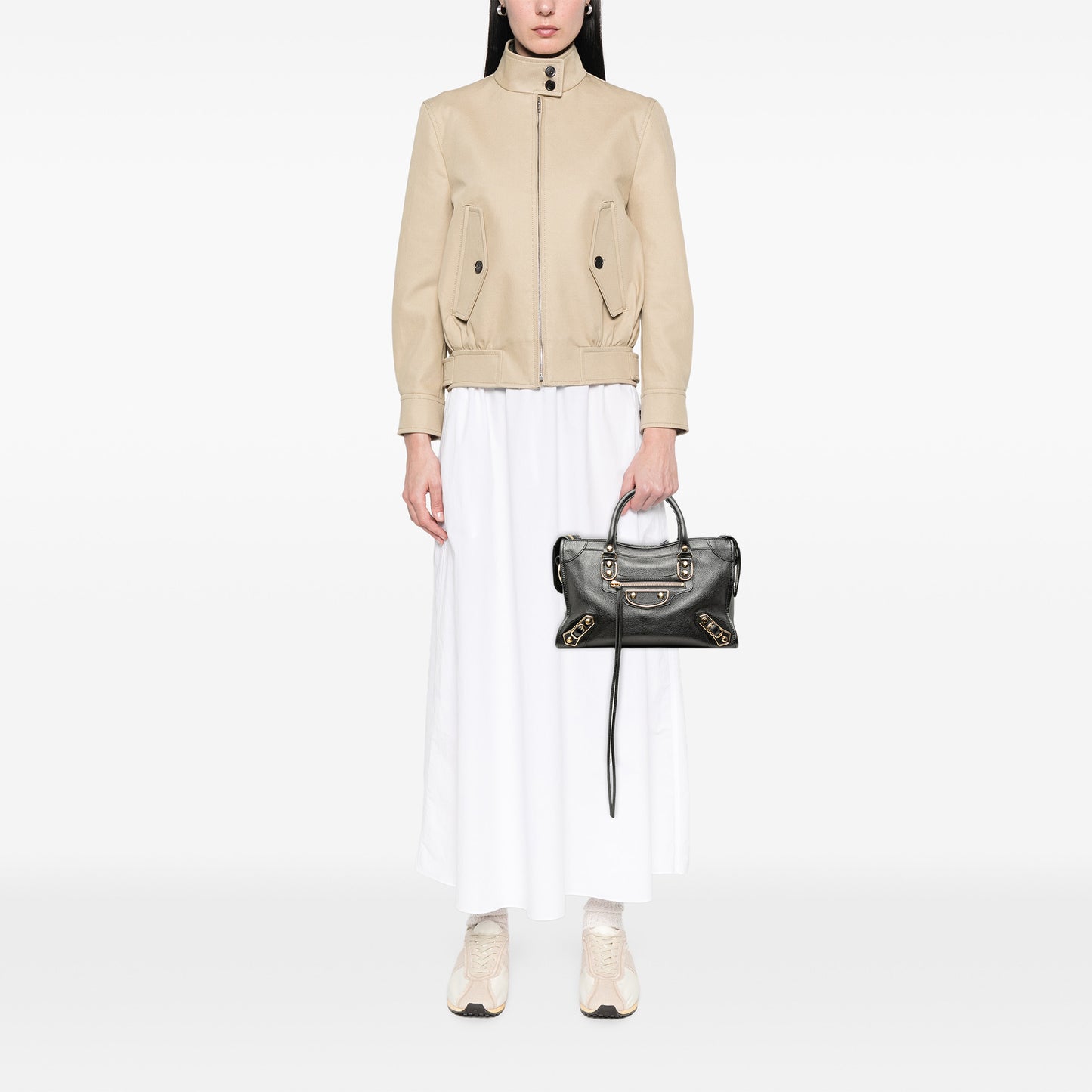 Balenciaga Motocross Classic Metallic Edge City