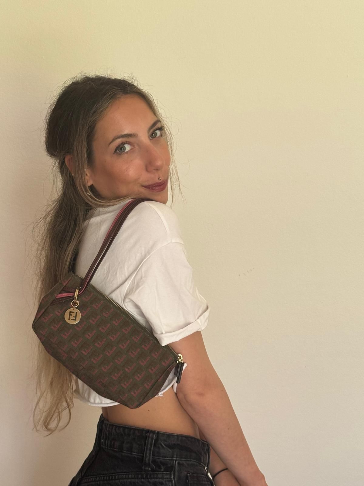 Fendi Zucchino multicolor pochette