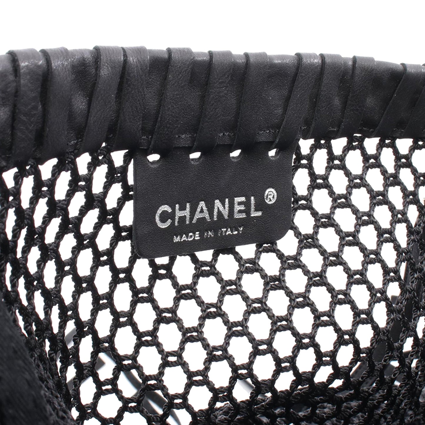 Chanel CC Mesh Fringe Tote