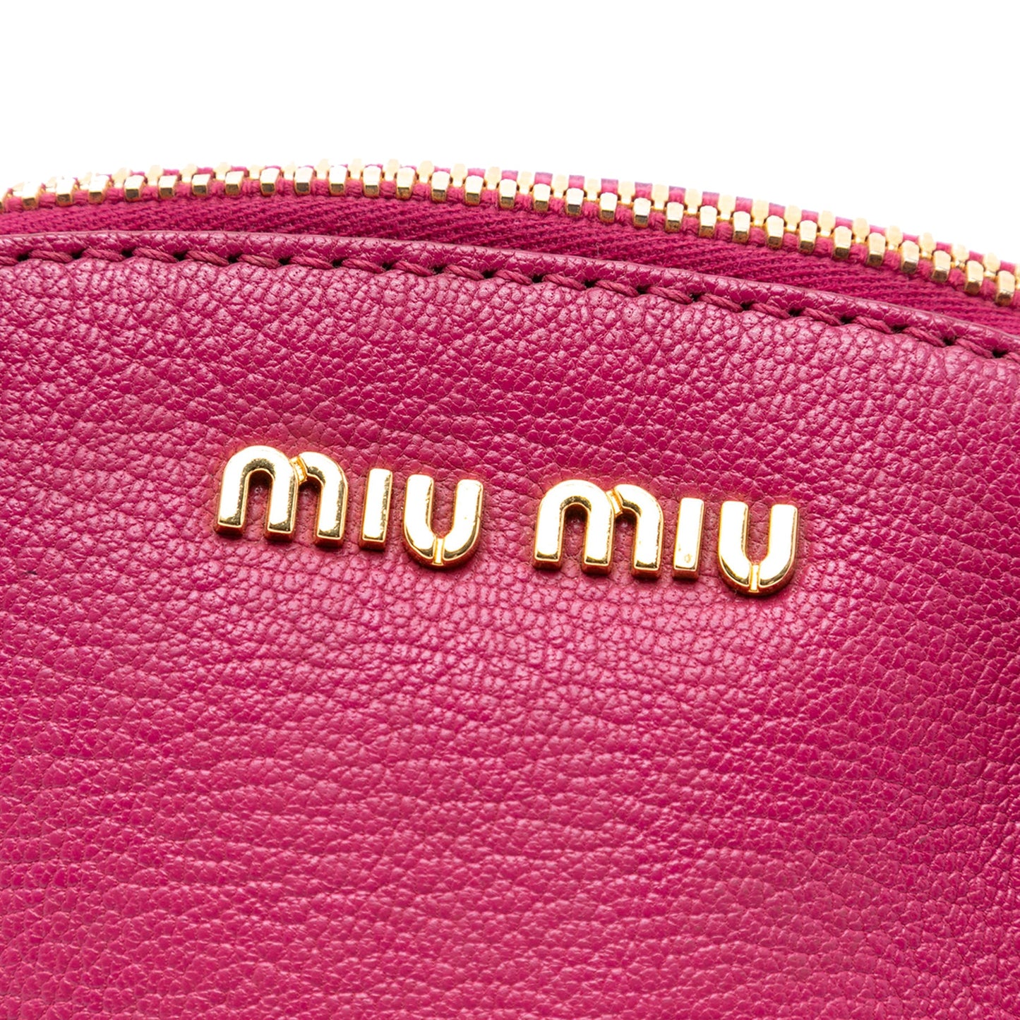 Miu Miu Madras Bowling Bag