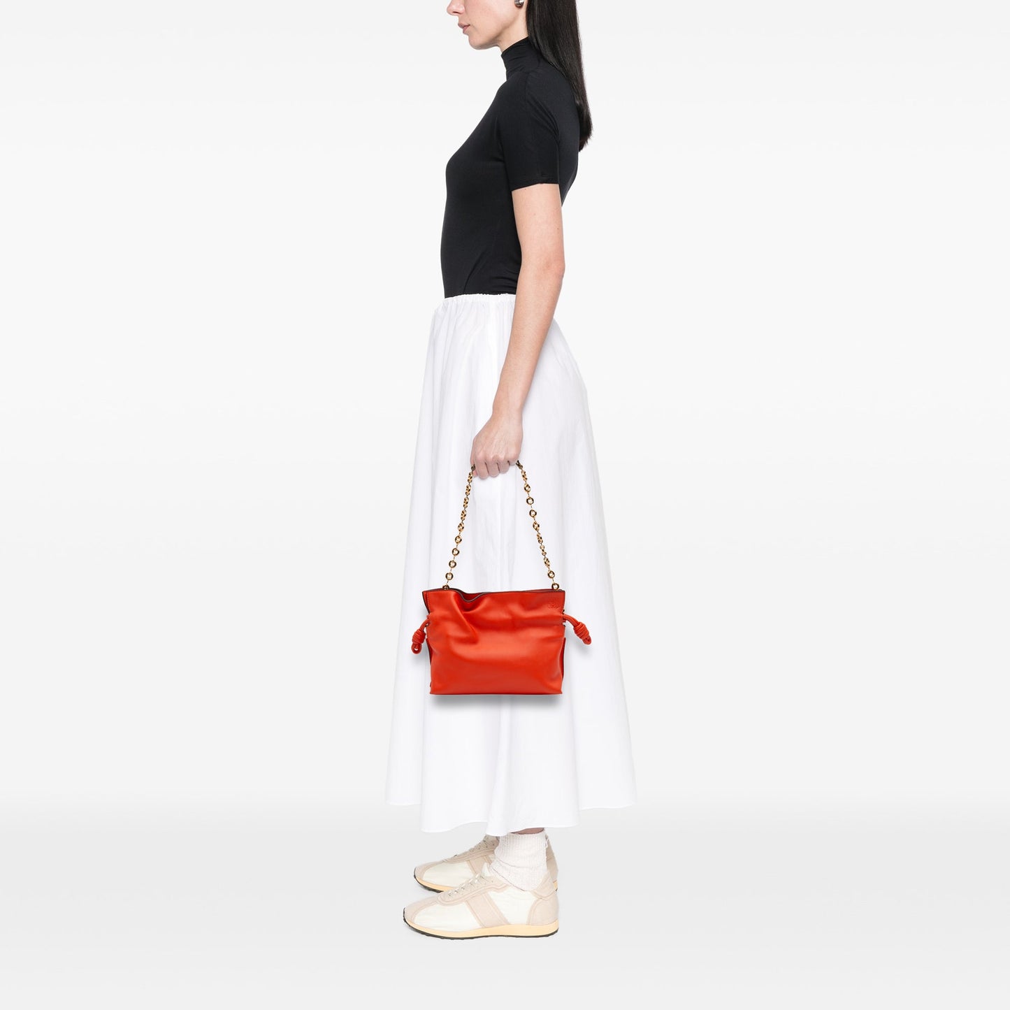 Loewe Flamenco Knot Clutch with Chain