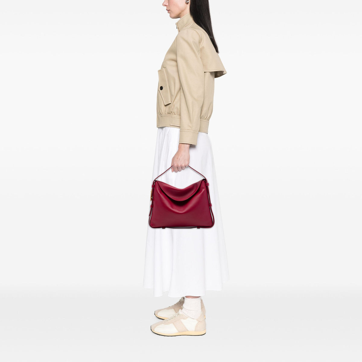 Bottega Veneta Calfskin Cradle Handbag