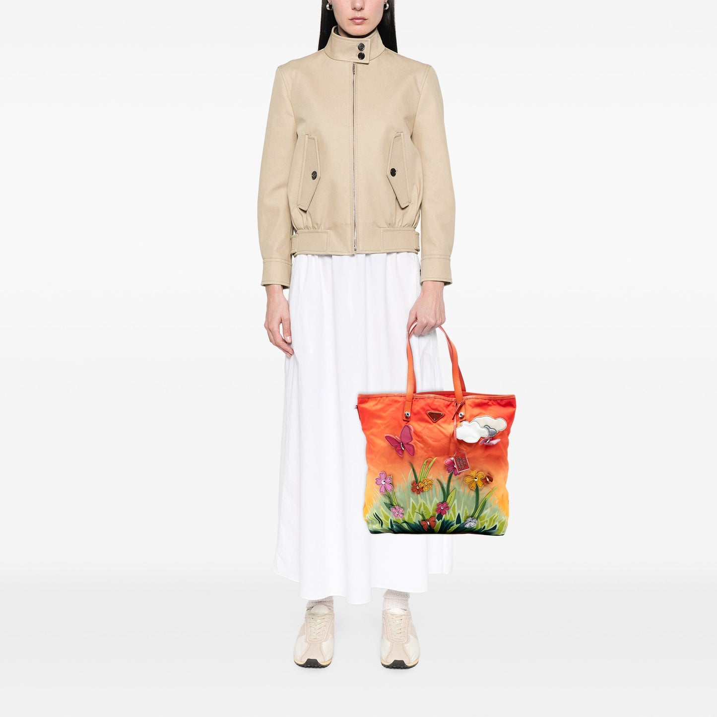 Borsa Prada Garden City Tote Bag