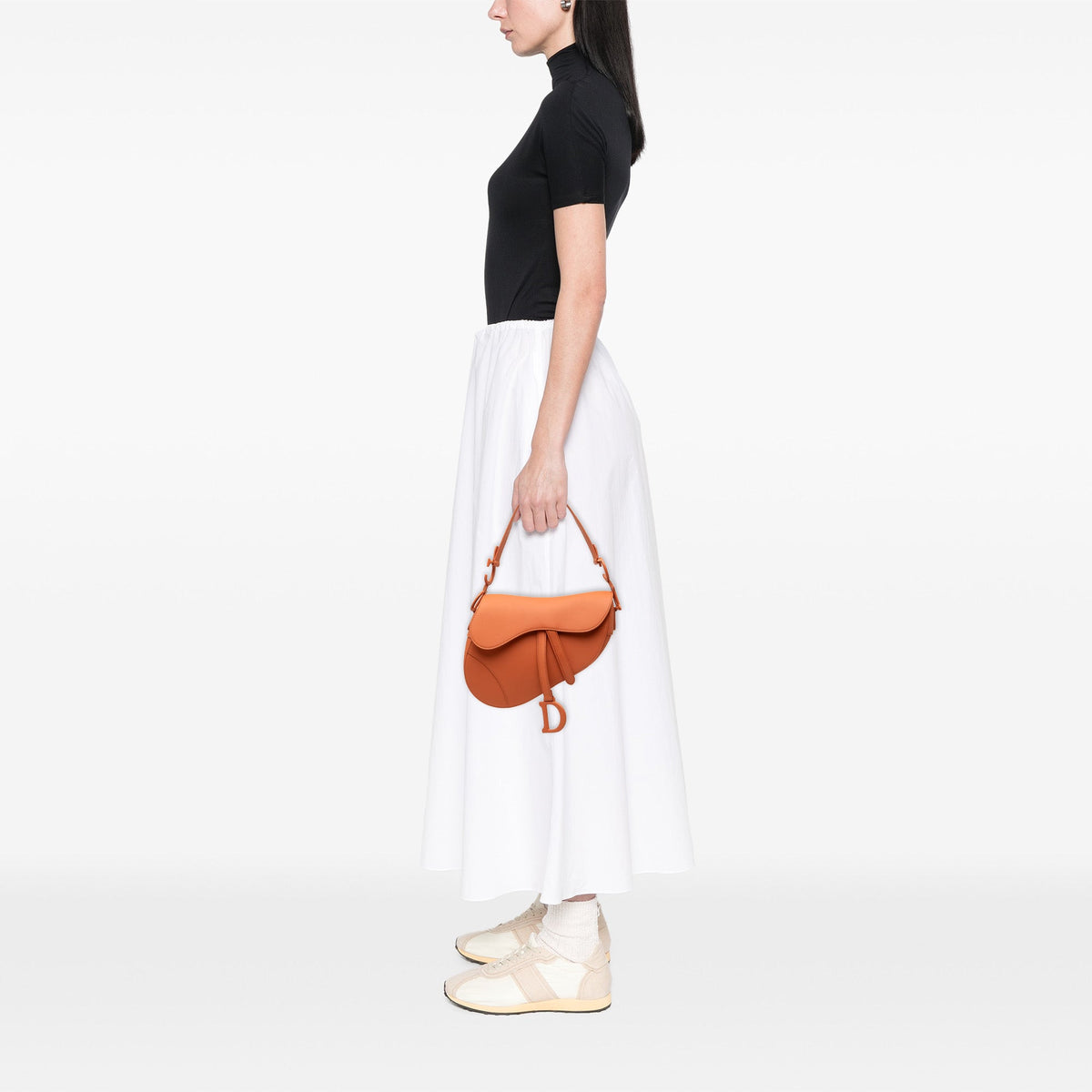 Dior Ultra Matte Calfskin Saddle Bag