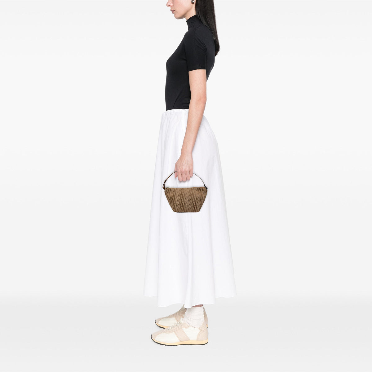 Dior Diorissimo Trotter Canvas Handbag