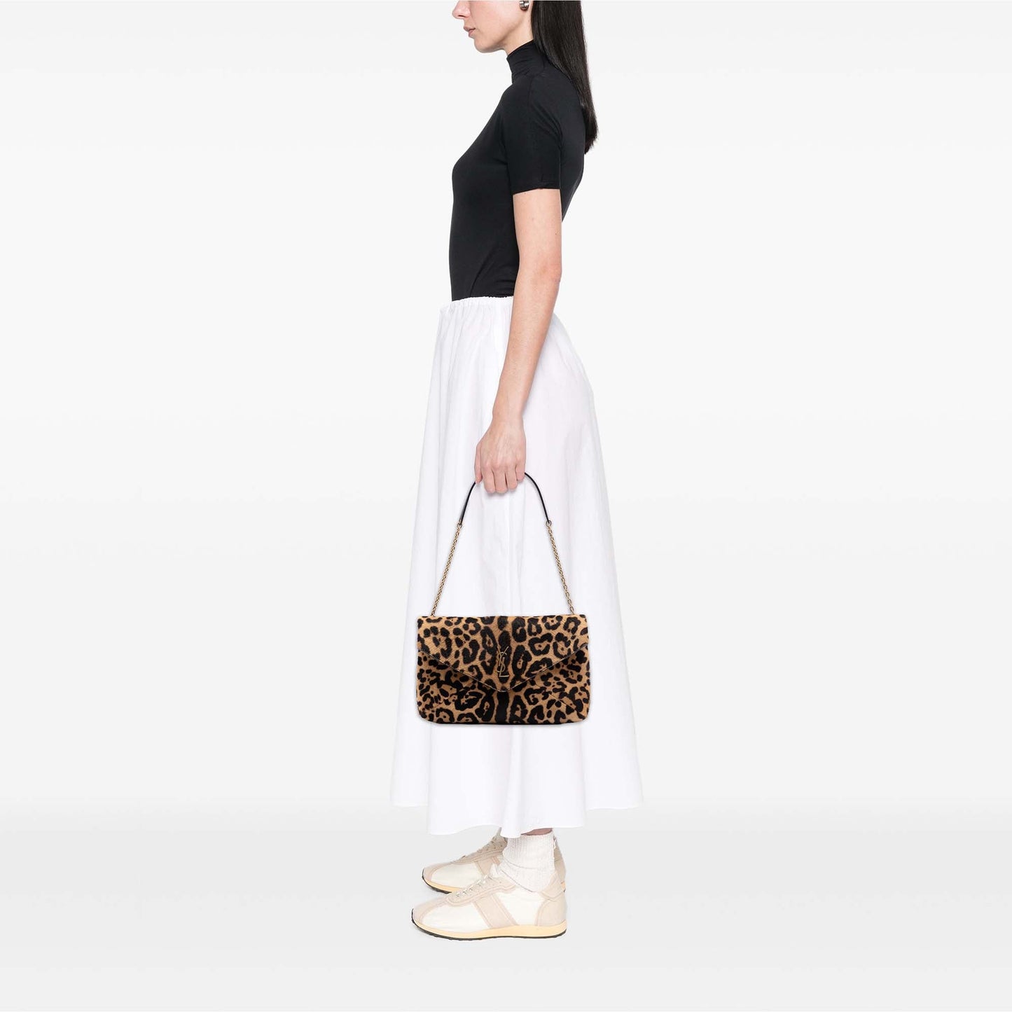 Saint Laurent Cassandre Pouch on Chain