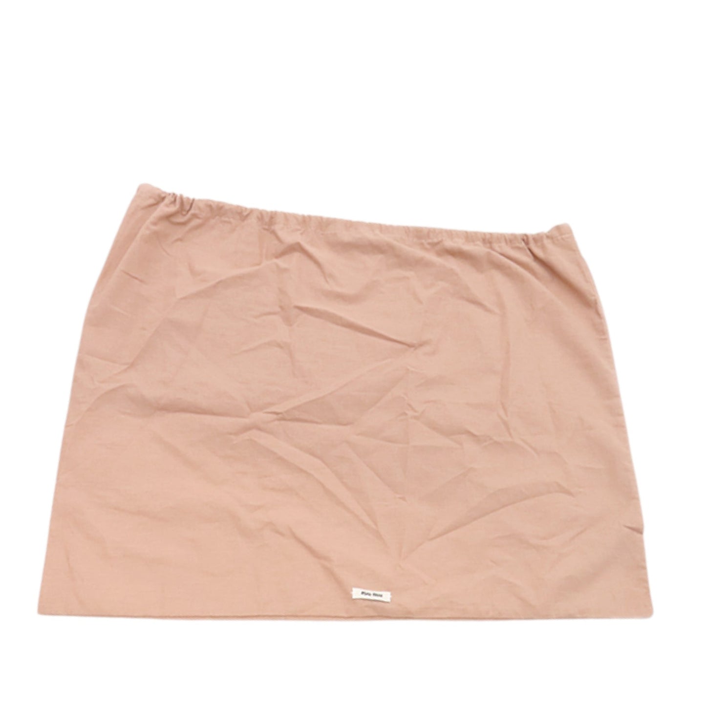 Miu Miu Logo Drawstring Bag