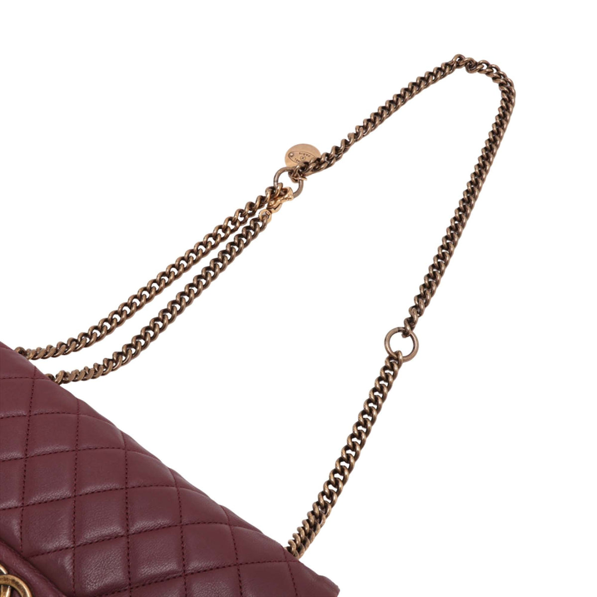 Chanel CC Quilted Lambskin Single Flap