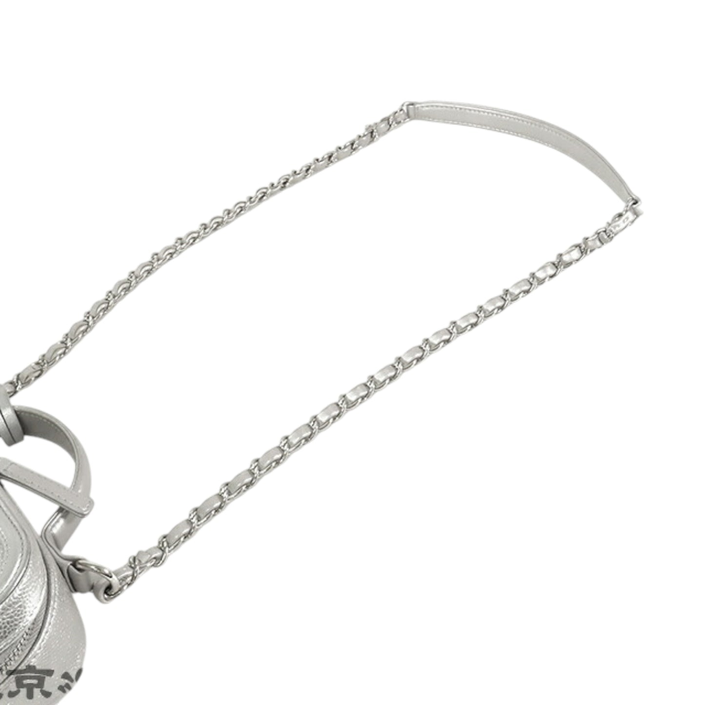 Chanel Caviar Filigree Vanity Case