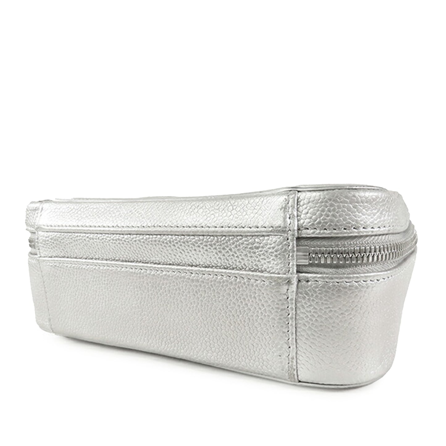 Chanel Caviar Filigree Vanity Case