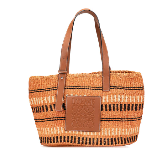 Loewe Paulas Ibiza Sisal Basket Tote