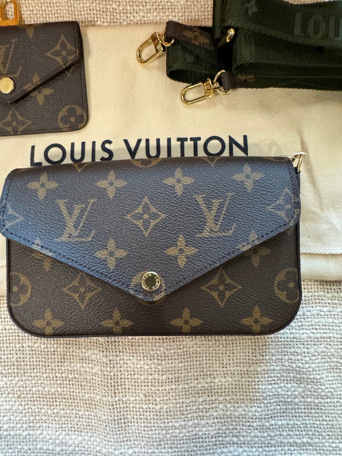 Louis Vuitton Monogram Félicie Strap and Go