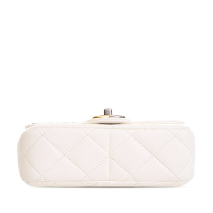 Chanel Mini Quilted Lambskin Coco Clips Flap