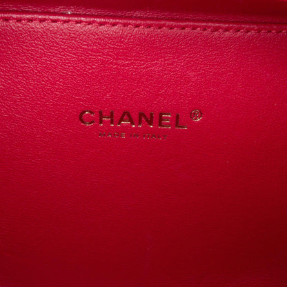 Chanel Caviar Filigree Vanity Case