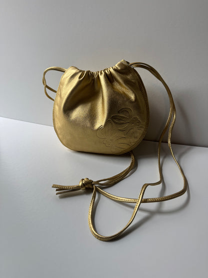 Loewe Anagram metallic Calfskin crossbody
