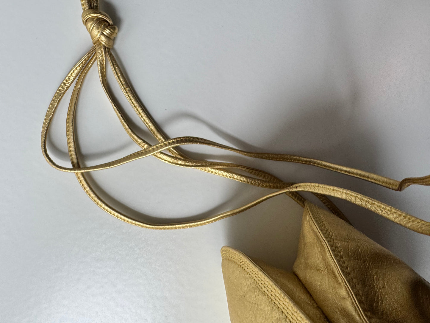 Loewe Anagram metallic Calfskin crossbody