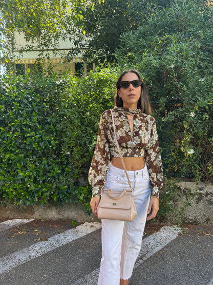 Dolce e Gabbana Small Leather Miss Sicily