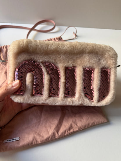 Miu Miu Logo Camera Bag