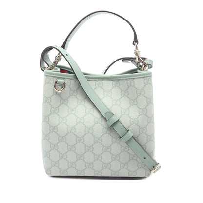 Gucci GG Supreme Emblem Bucket Bag