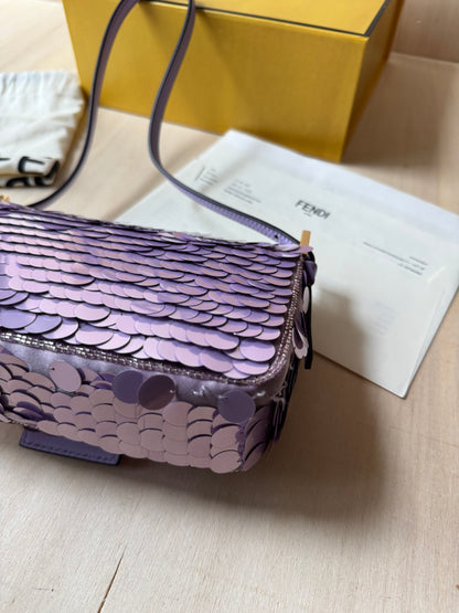 Fendi Mini Baguette Sequin