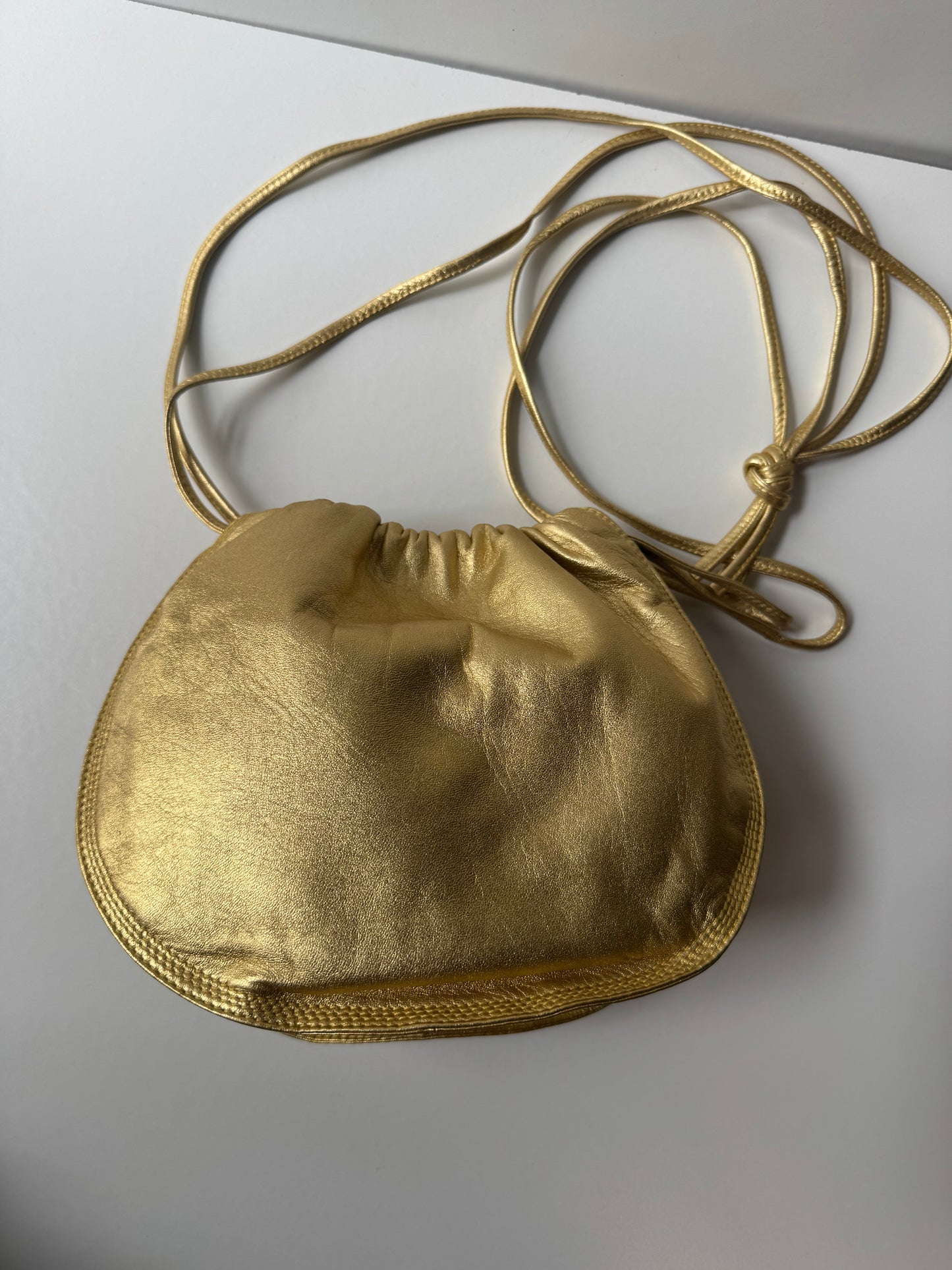Loewe Anagram metallic Calfskin crossbody