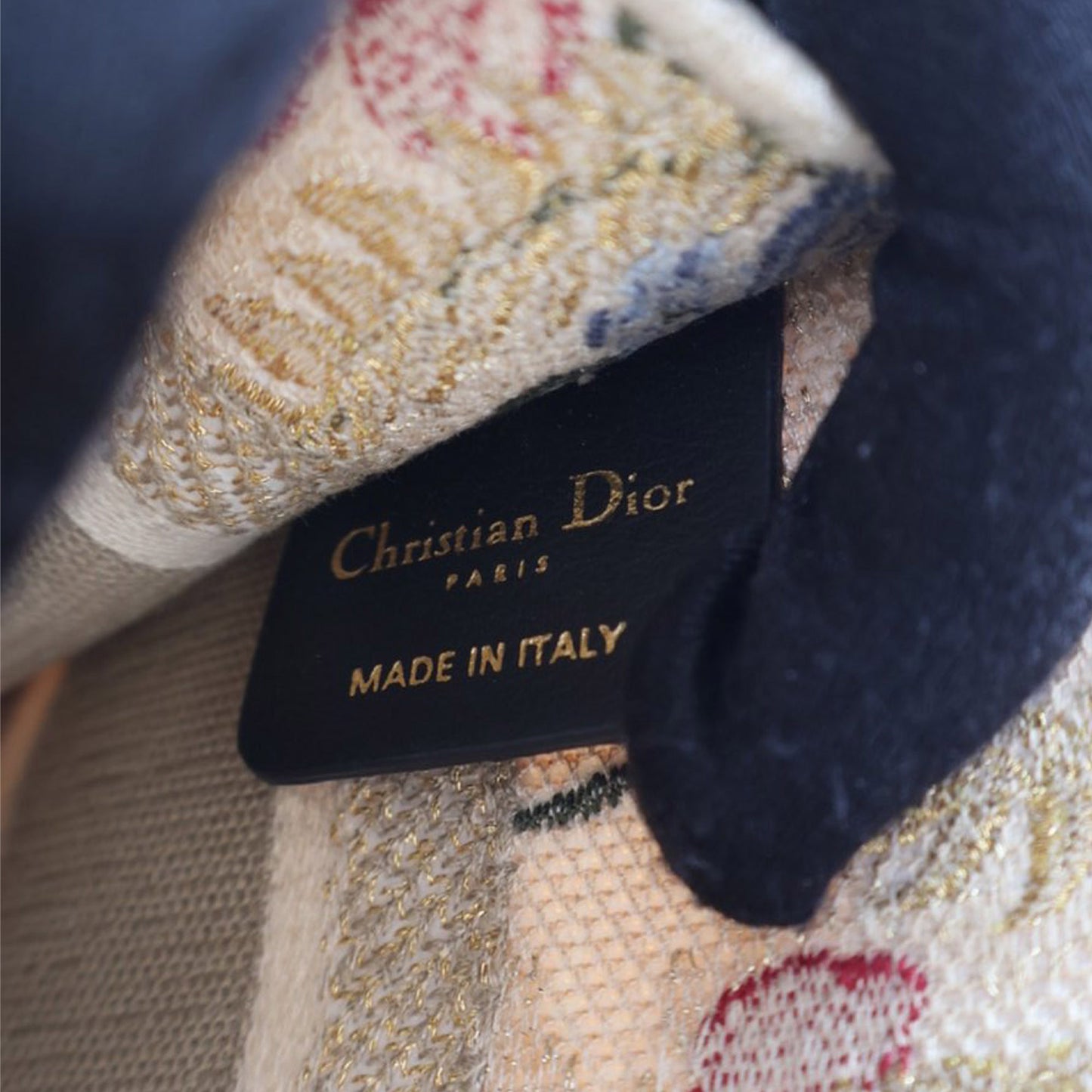 Dior Book Tote Hibiscus