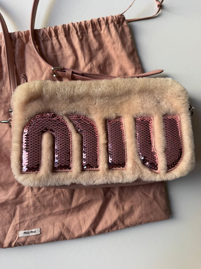Miu Miu Logo Camera Bag