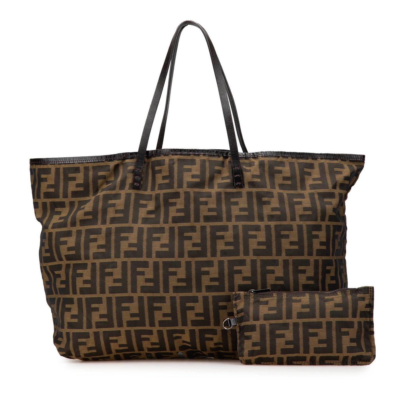 Fendi Zucca Canvas Roll Tote