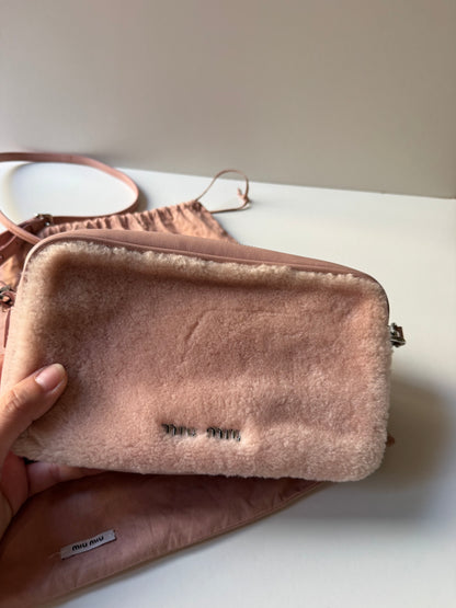 Miu Miu Logo Camera Bag