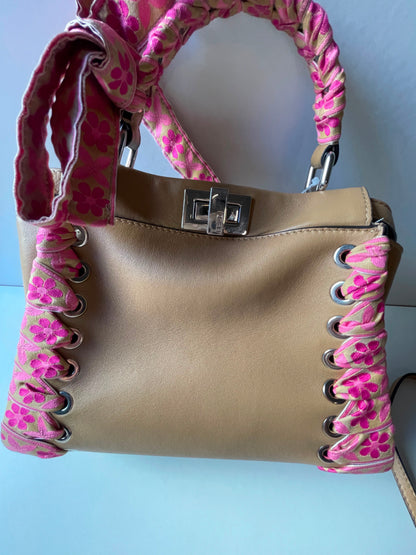 Fendi Mini Ribbon Whipstitch Pekaboo used bag