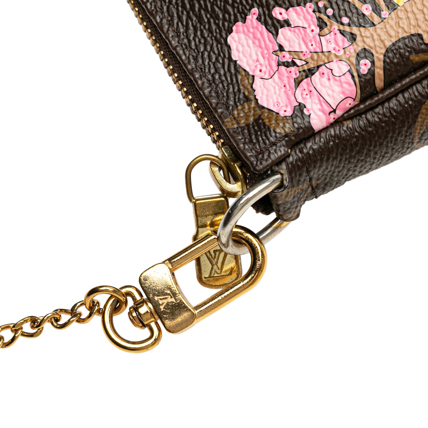 Louis Vuitton Monogram Vivienne Christmas Animation Japanese Garden Pochette Accessoires