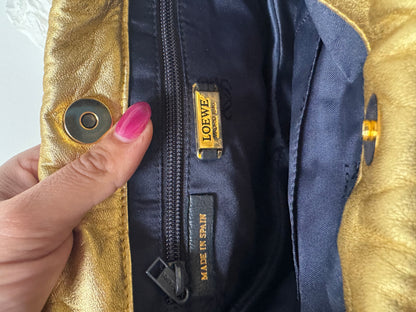 Loewe Anagram metallic Calfskin crossbody